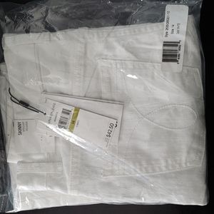 Boys Calvin Klein white jeans size 14
